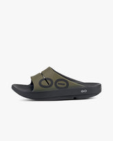 OOFOS UNISEX OOAHH SPORTS FLEX SANDALS - TACTICAL GREEN